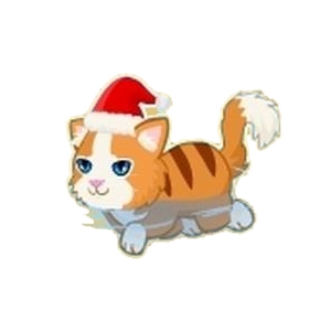 Cute Festive Kitten